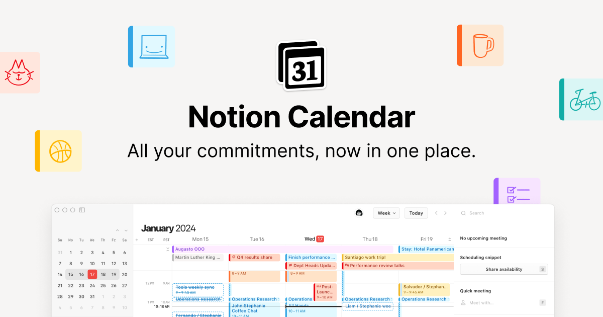 Notion Calendar